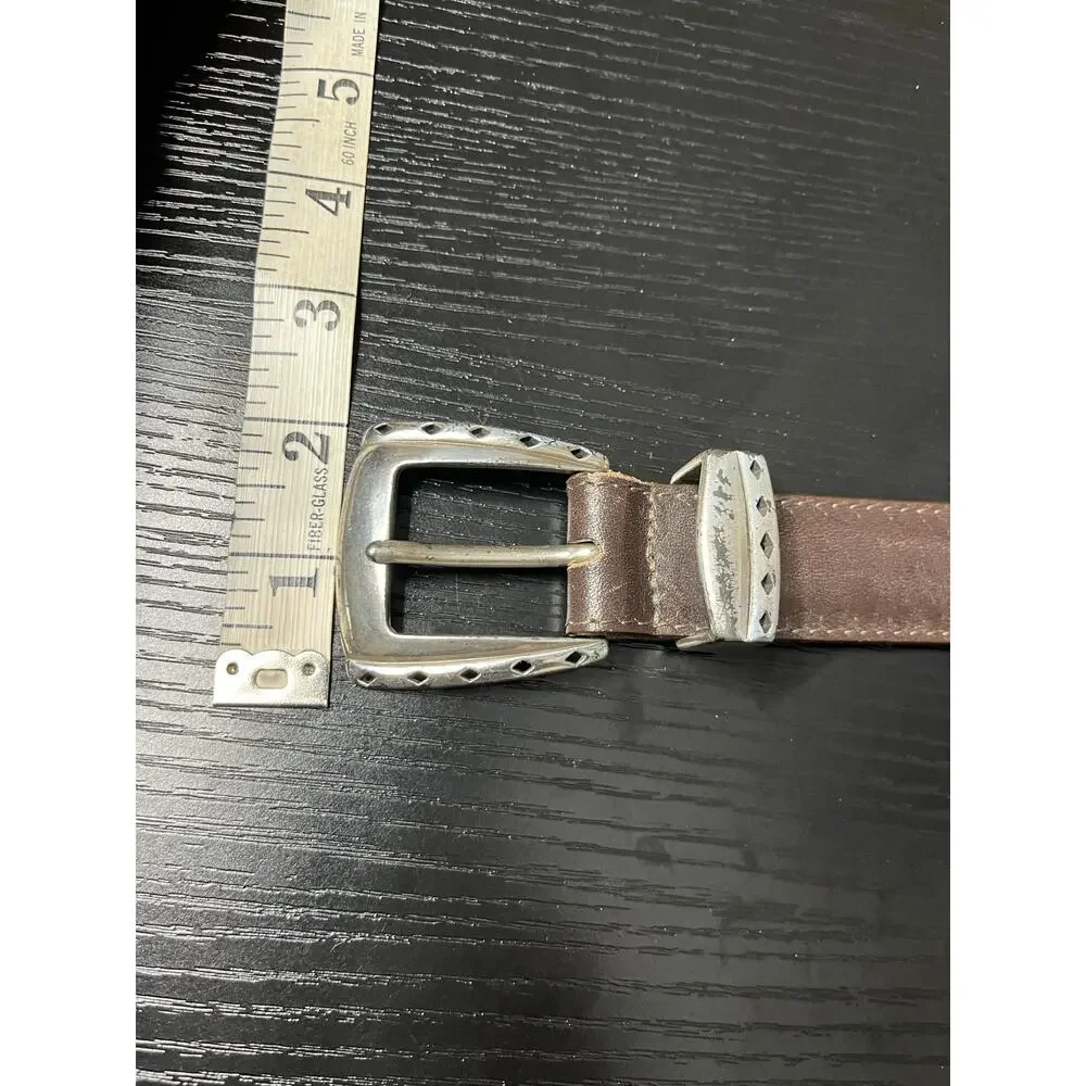 Vintage 1996 Leather Western Style Belt by Billy Belts